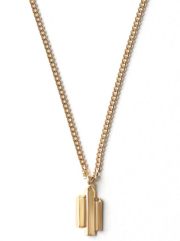 Sky Scraper Necklace Gold - GAMAN - BALAAN 2