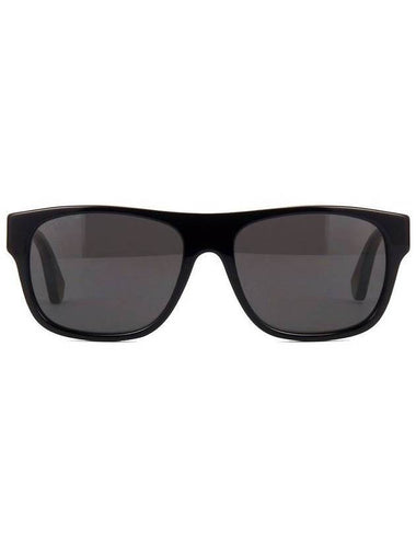 Eyewear Temple Square Sunglasses Black - GUCCI - BALAAN 1