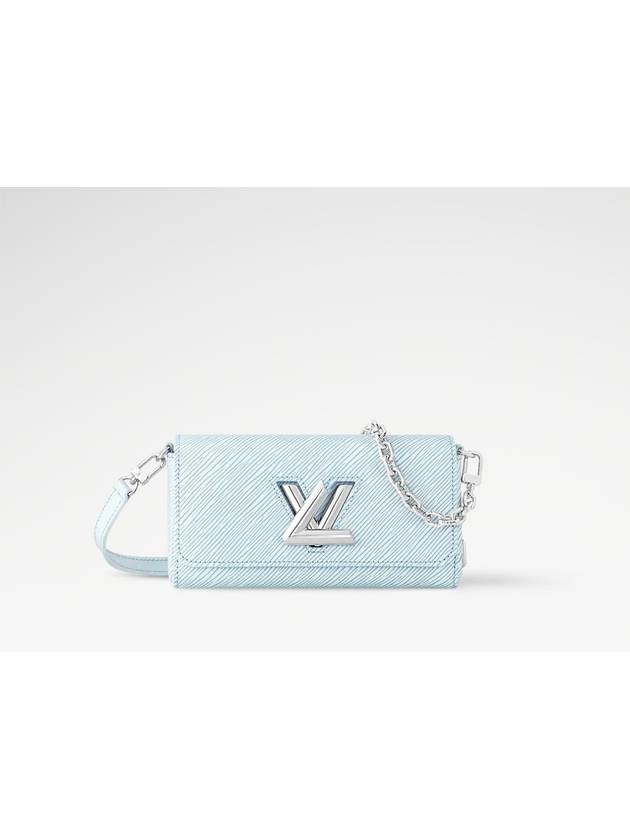 Twist West Pochette Shoulder Bag Luxury Wedding Gift Ice Blue M83478 - LOUIS VUITTON - BALAAN 1