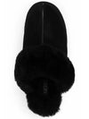 Women's Diskett Fleece Platform Slippers Black - UGG - BALAAN 5