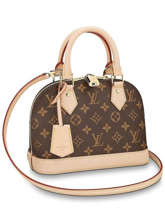 Alma BB Monogram Tote Bag Brown - LOUIS VUITTON - BALAAN 2