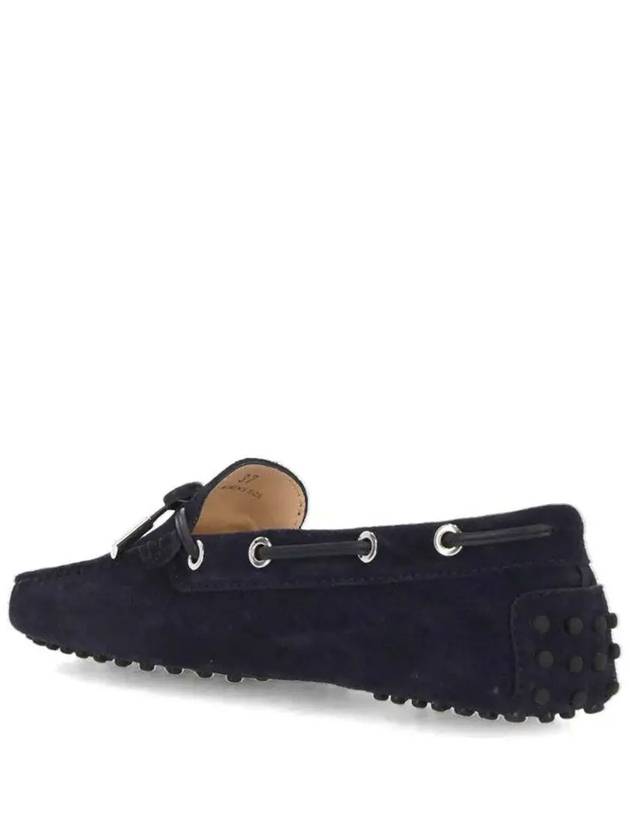 Gommino Suede Driving Shoes Blue - TOD'S - BALAAN 4