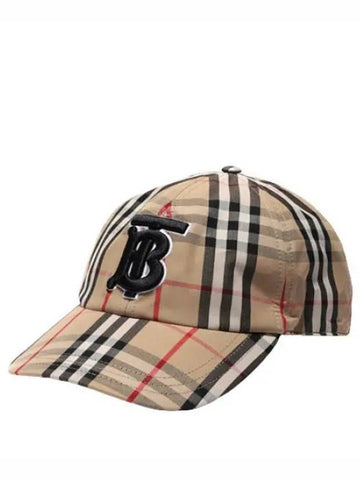 Vintage Check Baseball Cap Men s Hat - BURBERRY - BALAAN 1