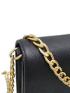 Women s 1BP006 Saffiano Lux Mini Chain Cross Bag - PRADA - BALAAN 7