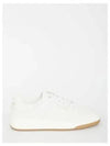 SL 61 Logo Signature Leather Low Top Sneakers White - SAINT LAURENT - BALAAN 2