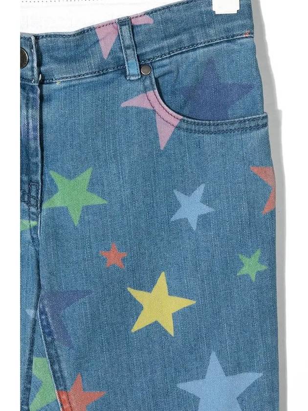 Kids Star Pattern Denim Pants 602749 SQKB7 H407 - STELLA MCCARTNEY - BALAAN 4