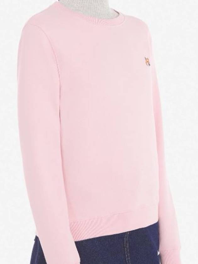 Fox Head Patch Regular Sweatshirt Pink - MAISON KITSUNE - BALAAN 10