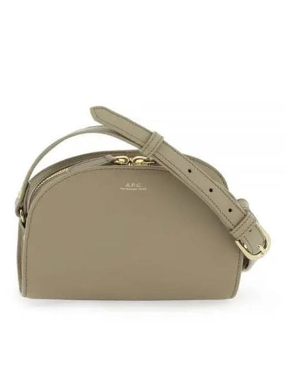 Demi Lune Mini Half Moon Cross Bag Grey - A.P.C. - BALAAN 2