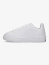 Leather Box Low-Top Sneakers White - BURBERRY - BALAAN 2