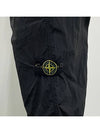 Econyl Regenerated Nylon Baggy Pants Black - STONE ISLAND - BALAAN 8