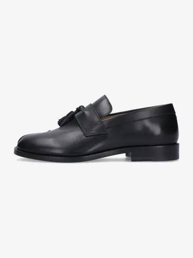 Tabi Embroidery Decorated Loafers Black - MAISON MARGIELA - BALAAN 2