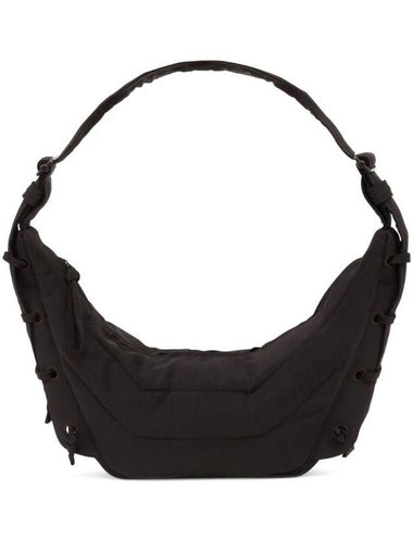 Small Soft Game Shoulder Bag Dark Chocolate - LEMAIRE - BALAAN 1