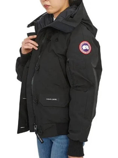 Chilliwack Down Bomber Jacket Black - CANADA GOOSE - BALAAN 2