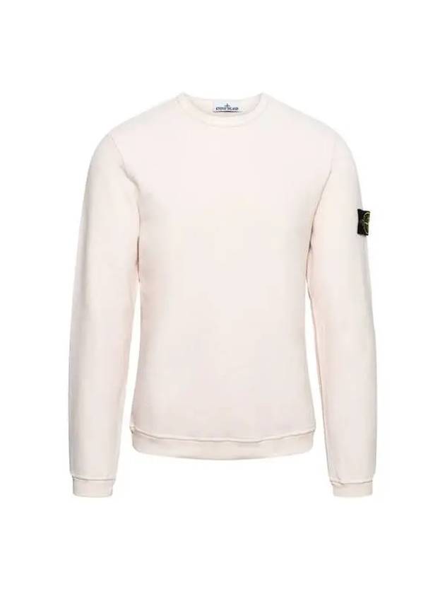 Waffen Patch Crew Neck Sweatshirt Light Pink - STONE ISLAND - BALAAN 2