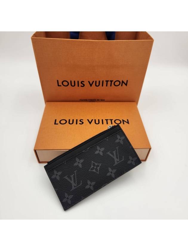 Monogram Coin Card Holder Black - LOUIS VUITTON - BALAAN 7