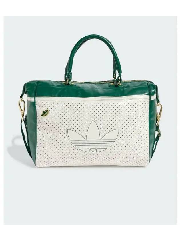 Trefoil Bowling Tote Bag Green White - ADIDAS - BALAAN 1