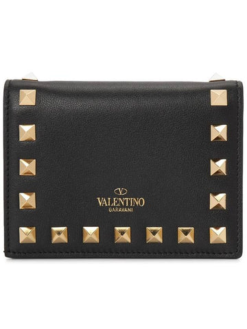 P0P39BOL 0NO Women s Half Wallet - VALENTINO - BALAAN 1