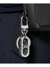 LV Padded Circle Bag Charm Key Holder Silver - LOUIS VUITTON - BALAAN 4