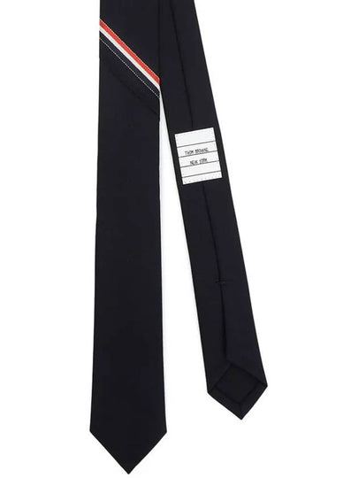 Grosgrain Stripe Classic Tie Navy - THOM BROWNE - BALAAN 2