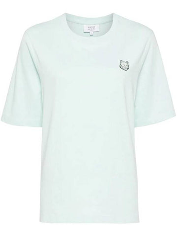 Bold Fox Head Patch Comfort Short Sleeve T-Shirt Peppermint - MAISON KITSUNE - BALAAN 1