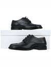 Tabi Lace Up Calf Leather Loafers Black - MAISON MARGIELA - BALAAN 11