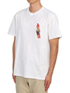 Gnome Chest Print Short Sleeve T Shirt White - JW ANDERSON - BALAAN 5