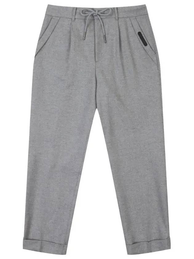 Wool Jogger Pants OF5012GBGREY - ONOFF - BALAAN 1