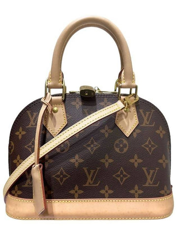 Women s M53152 Monogram Canvas Alma BB Tote Bag Strap - LOUIS VUITTON - BALAAN 1