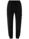 Wappen Patch Cargo Jogger Track Pants Black - STONE ISLAND - BALAAN 1