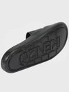 Men's Logo Printing Rubber Slippers Black - KENZO - BALAAN 5