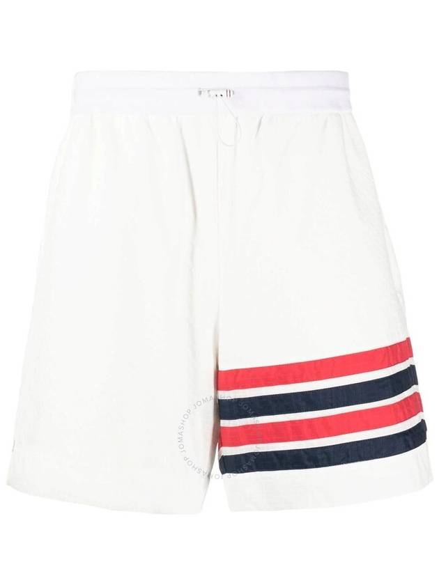 4 Bar Stripe Track Shorts MJQ197AF0517 - THOM BROWNE - BALAAN 2