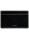 Slim Pocket Mini Coin Card Wallet Black - LE MASQUE - BALAAN 7