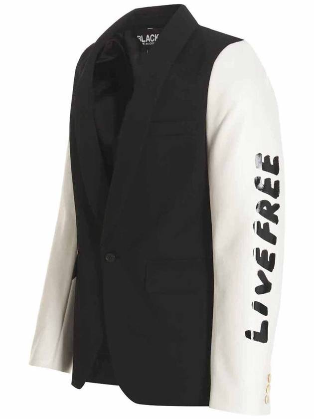 SS Blazer True heart strong mind 1KJ0020521 - COMME DES GARCONS - BALAAN 3