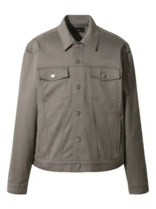 Cotton blend trucker jacket suit blazer - IRO - BALAAN 1