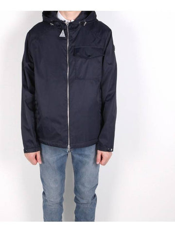 NUYTTEN Windbreaker Jacket Navy 1A00086 - MONCLER - BALAAN 1