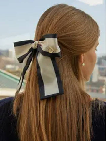 Classic Ribbon Hairpin Ivory - ANOETIC - BALAAN 1