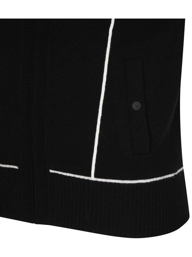 Official W TIPPING POINT ZIP UP CARDIGAN BK - ANEWGOLF - BALAAN 9