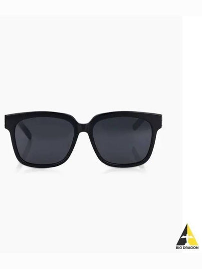 Monogram Temple SL M40 Sunglasses Black - SAINT LAURENT - BALAAN 2