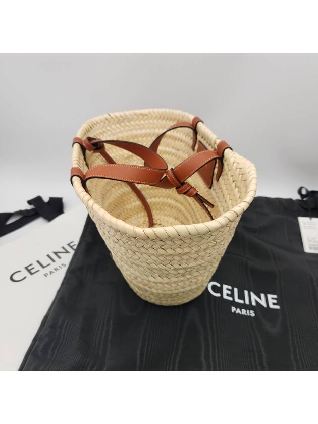 Triomphe Classic Pannier Rattan Tote Bag Tan - CELINE - BALAAN 3