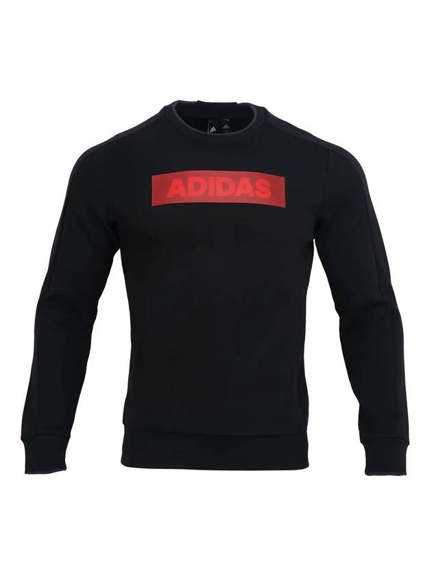 Crew Basic Sweatshirt Black - ADIDAS - BALAAN 2