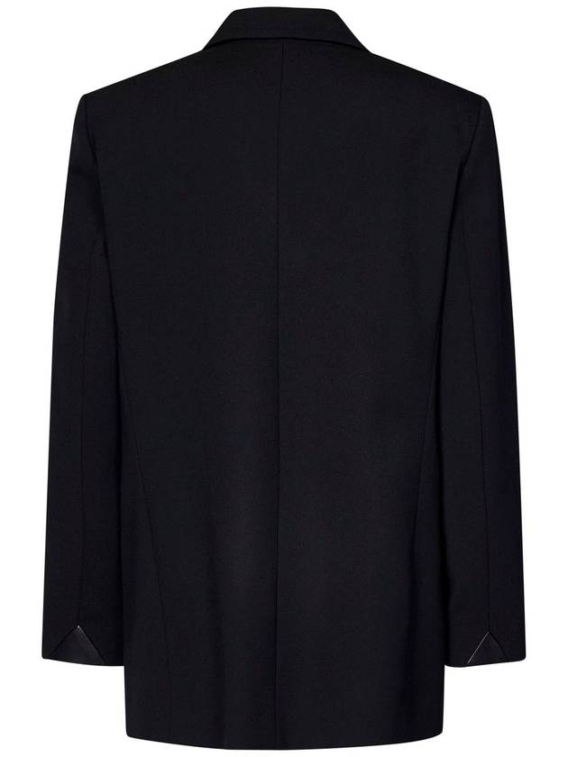 Pinko Guinea Double-Breasted Wool Blend Jacket - PINKO - BALAAN 2