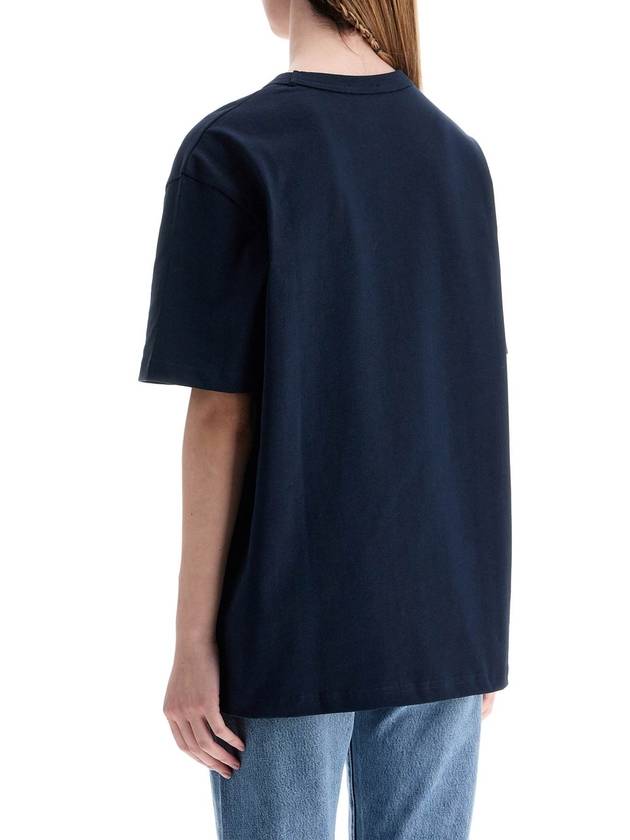 Boxy Petit VPC Short Sleeve T-Shirt Navy - A.P.C. - BALAAN 5