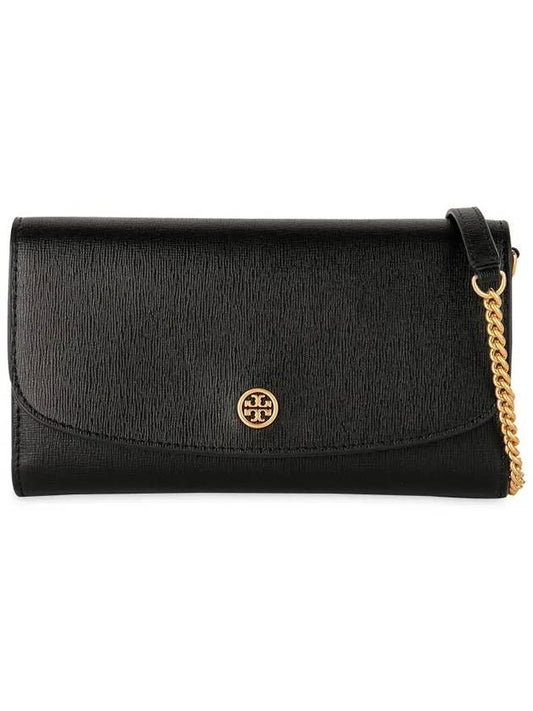 Robinson Chain Long Wallet Black - TORY BURCH - BALAAN 2