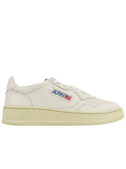 Medalist Goatskin Low Top Sneakers White - AUTRY - BALAAN 2