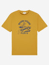 Racing Fox Short Sleeve T-Shirt Yellow - MAISON KITSUNE - BALAAN 2