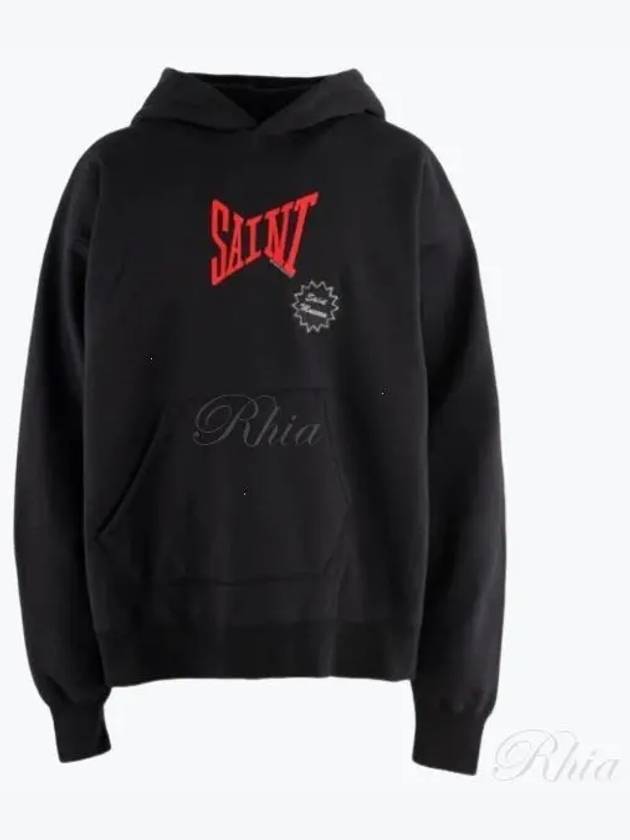 24 Hoodie Saint SM YS8 0000 035 Black - SAINT MXXXXXX - BALAAN 1