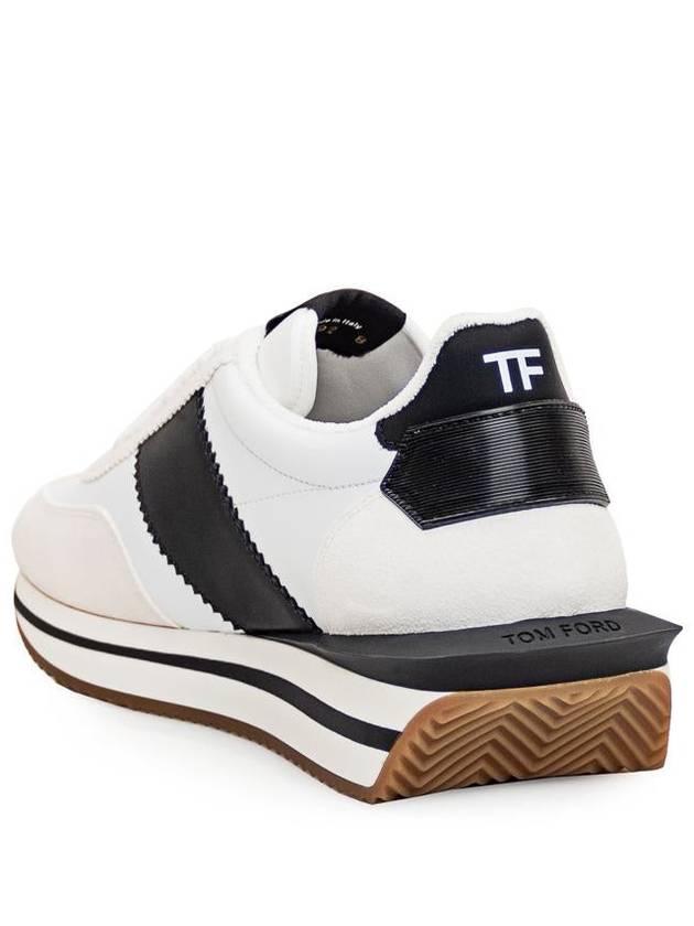 James Low Top Sneakers White - TOM FORD - BALAAN 4