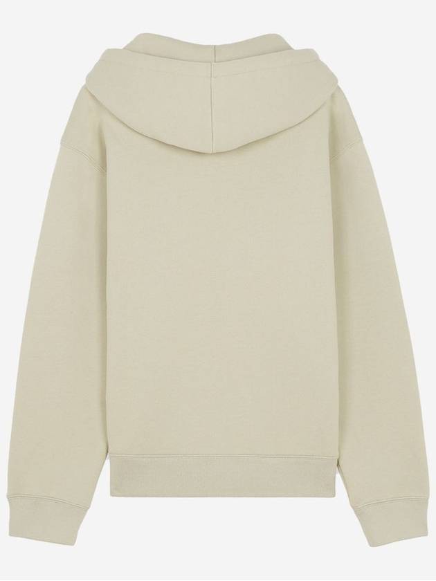 Bold Fox Head Patch Cotton Zip-Up Hoodie Ash Tree - MAISON KITSUNE - BALAAN 3