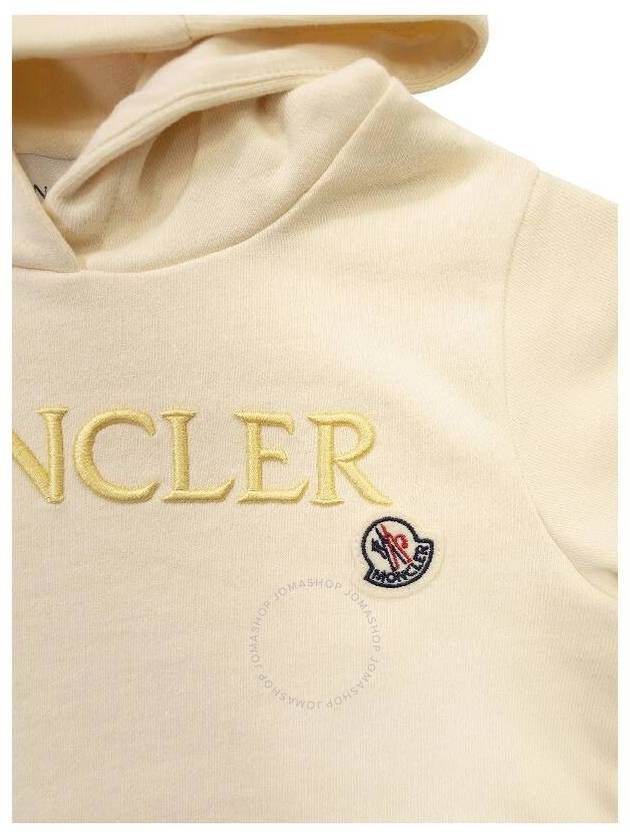 Moncler Embroidered Logo Cotton Sweater Size 8 - MONCLER - BALAAN 3