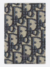 Vertical Half Card Holder Beige And Black  Oblique Jacquard - DIOR - BALAAN 3